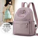 Women's Large Nylon Backpack Handbag Shoulder Tote Schoolbag