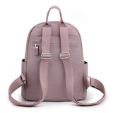 Women's Large Nylon Backpack Handbag Shoulder Tote Schoolbag