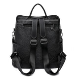 Women Leather Backpacks Shoulder Bags High-Capacity Female Backpack