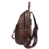 Leather Backpacks For Girls School Backpack Female Shoulder Bagpack