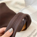 Women Leather Handbags Top-handle Bags Travel Large Casual Tote Female Shoulder