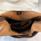 Women Leather Handbags Top-handle Bags Travel Large Casual Tote Female Shoulder