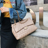 Women Leather Shoulder Bag Large Capacity Crossbody Bag
