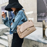 Women Leather Shoulder Bag Large Capacity Crossbody Bag