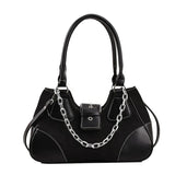 Women Crossbody Bag High Capacity Shoulder Bag PU Leather Clutch Tote Pack