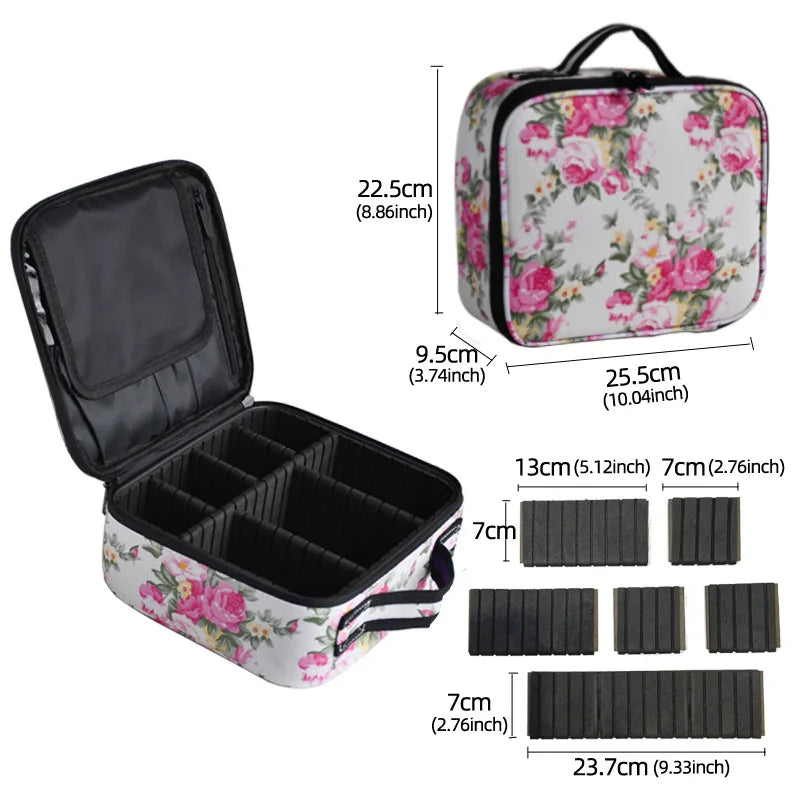 Makeup Bag Travel Large Capacity Waterproof Cosmetic Case