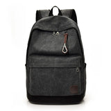 Canvas Backpacks School Bags Teenager Boys Girls Travel Laptop Bag