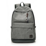 Canvas Backpacks School Bags Teenager Boys Girls Travel Laptop Bag