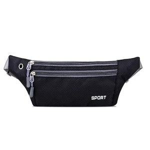 Waterproof Crossbody Waist Pack Fanny Belt Bag for Outdoor Sports