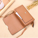 Women Messenger Bag Cloth Pattern Turn Lock Mini Bag
