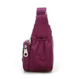 Women Waterproof Nylon Messenger Bag Crossbody Shoulder Bag Girls Handbag