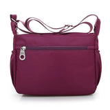 Women Waterproof Nylon Messenger Bag Crossbody Shoulder Bag Girls Handbag