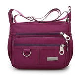 Women Waterproof Nylon Messenger Bag Crossbody Shoulder Bag Girls Handbag