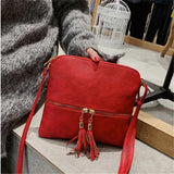 Tassel Shoulder Bag Crossbody Handbag Women Messenger Bag