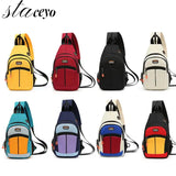 Women Mini Backpack Female Sports Bag Small Chest Bag