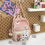 Women Nylon Backpack Convertible Daypack Travel Small Shoulder Bags