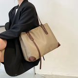 Women Oxford Handbag Large Capacity Shoulder Bag