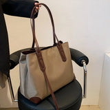 Women Oxford Handbag Large Capacity Shoulder Bag