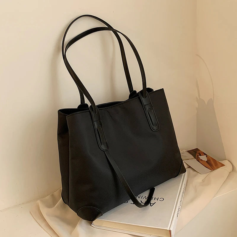 Women Oxford Handbag Large Capacity Shoulder Bag