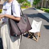 Women Oxford Handbag Large Capacity Shoulder Bag