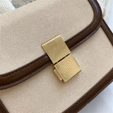 Women PU Leather Chains Shoulder Bags Handbags Small Flap Crossbody Bags