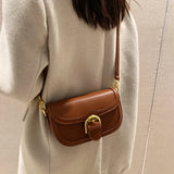 Women PU Leather High Messenger Bags Retro Shoulder Bags