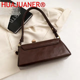 Women PU Leather Shoulder Bags Stylish Retro Handbags