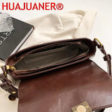 Women PU Leather Shoulder Bags Stylish Retro Handbags