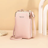 PU Leather Shoulder Bags for Women Large Capacity Crossbody Phone Purse