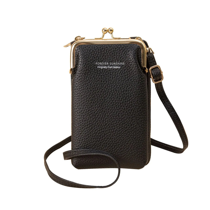 PU Leather Shoulder Bags for Women Large Capacity Crossbody Phone Purse