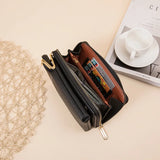 PU Leather Shoulder Bags for Women Large Capacity Crossbody Phone Purse