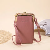 PU Leather Shoulder Bags for Women Large Capacity Crossbody Phone Purse