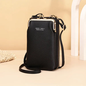 PU Leather Shoulder Bags for Women Large Capacity Crossbody Phone Purse