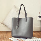 Women PU Shoulder Bag Ladies Water Proof Tote Soft Crossbody Bags