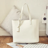 Women PU Shoulder Bag Ladies Water Proof Tote Soft Crossbody Bags