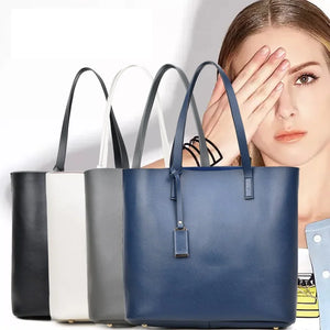 Women PU Shoulder Bag Ladies Water Proof Tote Soft Crossbody Bags