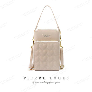 Women Phone Shoulder Bag High Female Crossbody Bags Love PU Leather Handbag