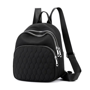Plaid Backpack Soft Touch Oxford Mini Shoulder Bag