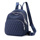 Plaid Backpack Soft Touch Oxford Mini Shoulder Bag