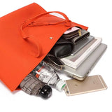 Women Leather Shoulder Bags Practical Zipper Handbags Purse Totes