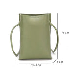 Women's Crossbody Handbag Large Capacity PU Leather