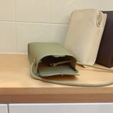 Women Pu Leather Handbags Large Capacity Crossbody Bag Small Shoulder Bag