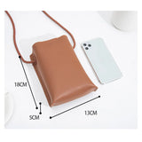 Women PU Leather Handbags Mini Crossbody Bags Small Shoulder Bags Phone Wallet