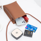 Women PU Leather Handbags Mini Crossbody Bags Small Shoulder Bags Phone Wallet