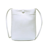 Women Bucket Shoulder Bags Pu Leather Card Holders Crossbody Bags