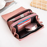 Women PU Leather Handbags Multifunctional Large Capacity Shoulder Bags