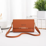 Women PU Leather Handbags Multifunctional Large Capacity Shoulder Bags
