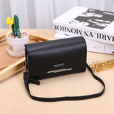 Women Pu Leather Handbags Large Capacity Crossbody Bags Ladies Phone Purse