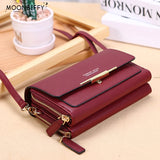 Women PU Leather Handbags Crossbody Phone Purse