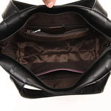 Women Retro Tote Bag Soft PU Leather Shoulder Bag